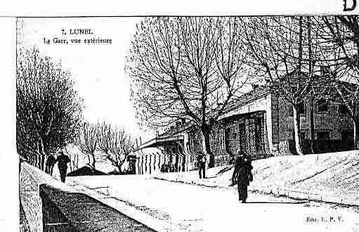Ville de LUNEL Carte postale ancienne Ville de LUNEL Carte postale ancienne