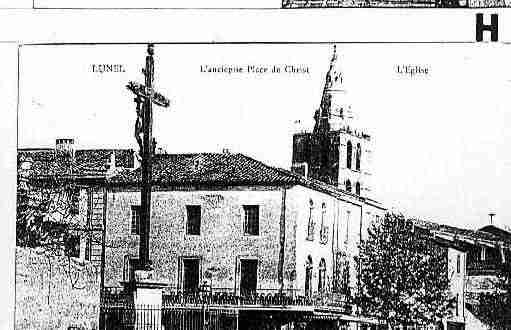 Ville de LUNEL Carte postale ancienne Ville de LUNEL Carte postale ancienne