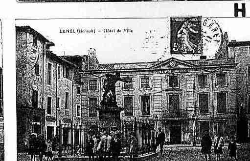 Ville de LUNEL Carte postale ancienne Ville de LUNEL Carte postale ancienne