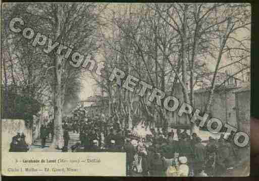 Ville de LUNEL Carte postale ancienne