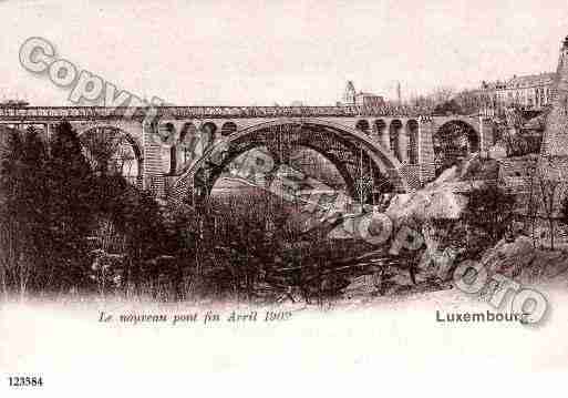 Ville de LUXEMBOURG Carte postale ancienne  Ville de LUXEMBOURG Carte postale ancienne