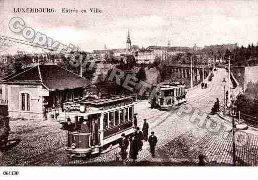 Ville de LUXEMBOURG Carte postale ancienne  Ville de LUXEMBOURG Carte postale ancienne
