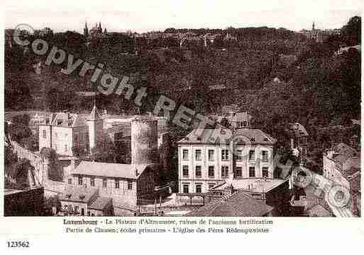 Ville de LUXEMBOURG Carte postale ancienne Ville de LUXEMBOURG Carte postale ancienne