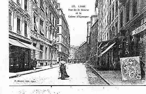 Ville de LYON Carte postale ancienne