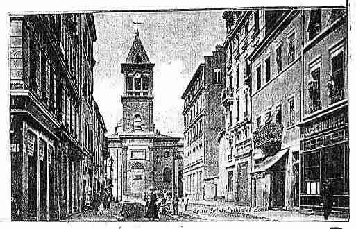 Ville de LYON Carte postale ancienne