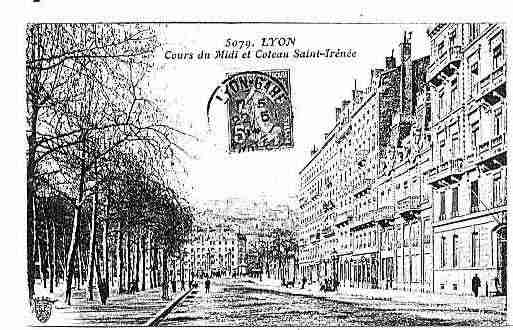 Ville de LYON Carte postale ancienne