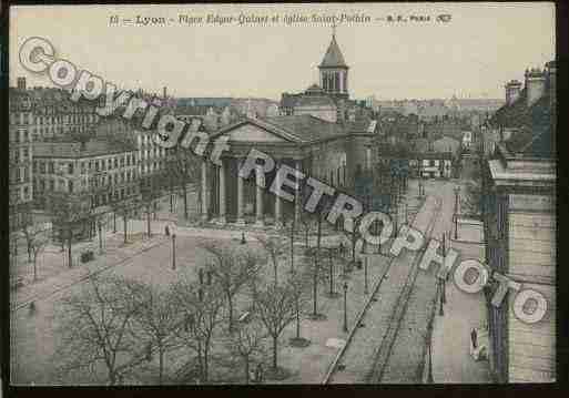 Ville de LYON Carte postale ancienne