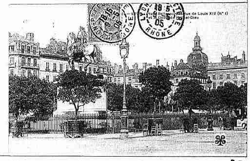 Ville de LYON Carte postale ancienne