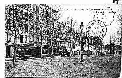 Ville de LYON Carte postale ancienne