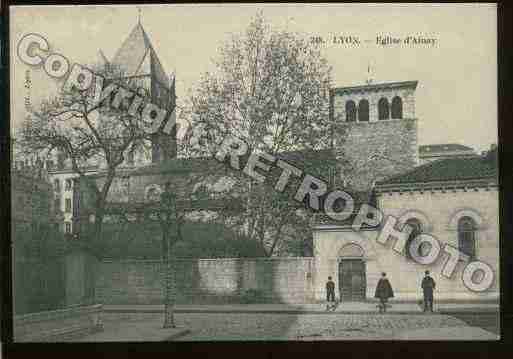 Ville de LYON Carte postale ancienne