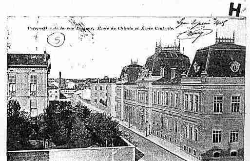 Ville de LYON Carte postale ancienne