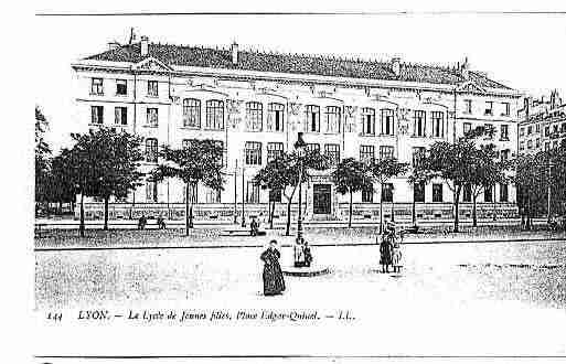 Ville de LYON Carte postale ancienne