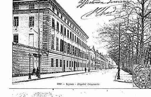 Ville de LYON Carte postale ancienne