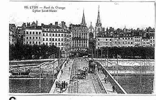 Ville de LYON Carte postale ancienne