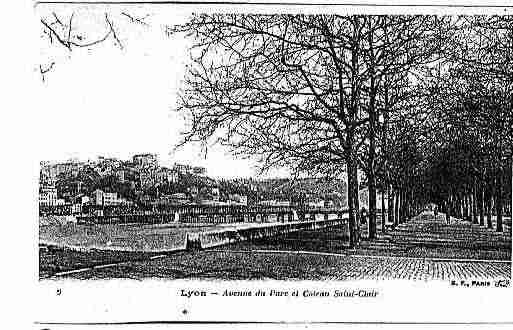 Ville de LYON Carte postale ancienne