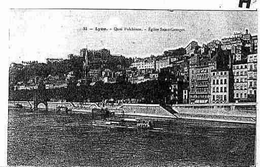 Ville de LYON Carte postale ancienne