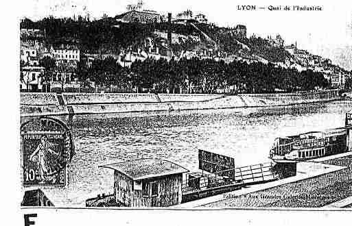 Ville de LYON Carte postale ancienne