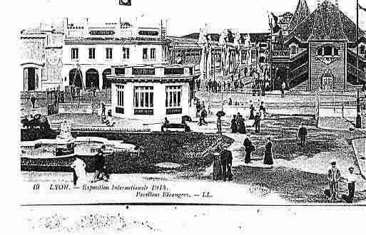Ville de LYON Carte postale ancienne