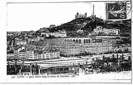 Ville de LYON Carte postale ancienne