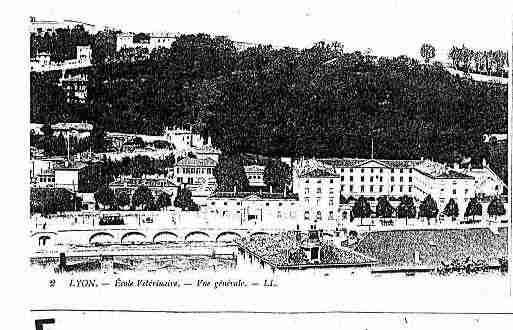 Ville de LYON Carte postale ancienne