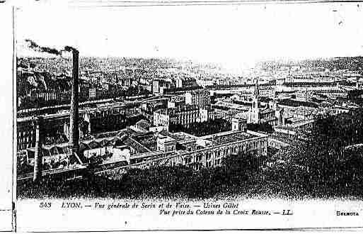 Ville de LYON Carte postale ancienne Ville de LYON Carte postale ancienne