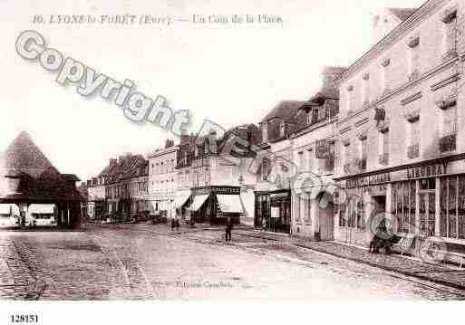 Ville de LYONSLAFORET Carte postale ancienne