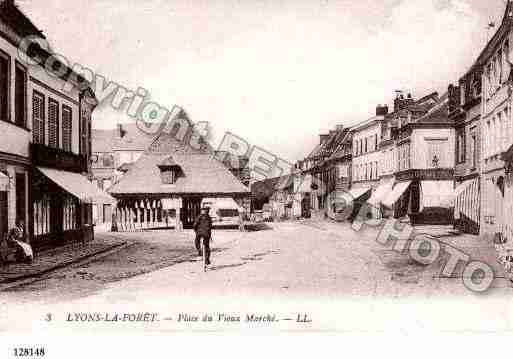 Ville de LYONSLAFORET Carte postale ancienne