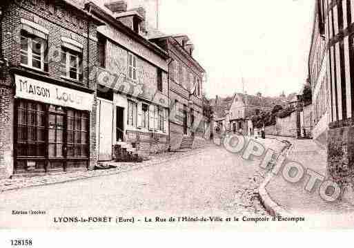 Ville de LYONSLAFORET Carte postale ancienne Ville de LYONSLAFORET Carte postale ancienne