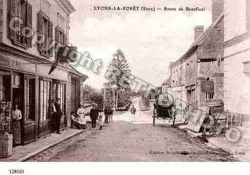 Ville de LYONSLAFORET Carte postale ancienne Ville de LYONSLAFORET Carte postale ancienne