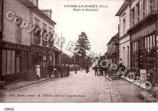 Ville de LYONSLAFORET Carte postale ancienne Ville de LYONSLAFORET Carte postale ancienne
