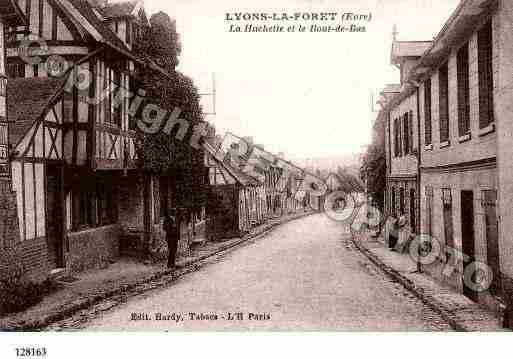 Ville de LYONSLAFORET Carte postale ancienne
