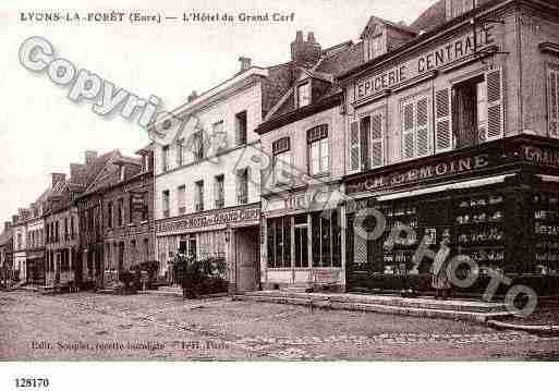 Ville de LYONSLAFORET Carte postale ancienne