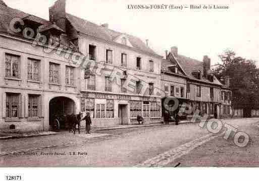 Ville de LYONSLAFORET Carte postale ancienne