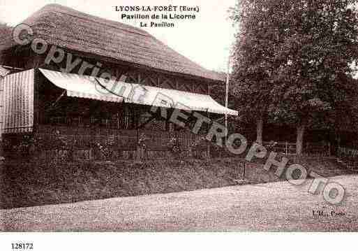 Ville de LYONSLAFORET Carte postale ancienne