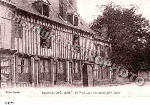 Ville de LYONSLAFORET Carte postale ancienne