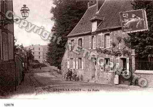 Ville de LYONSLAFORET Carte postale ancienne