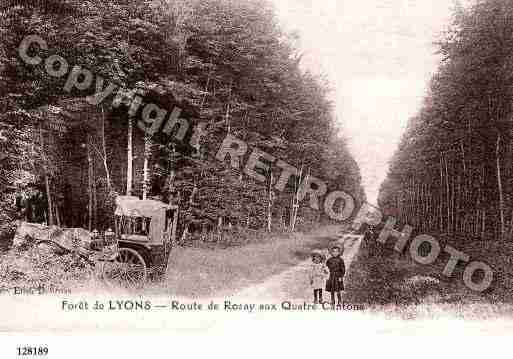 Ville de LYONSLAFORET Carte postale ancienne Ville de LYONSLAFORET Carte postale ancienne