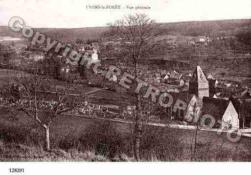 Ville de LYONSLAFORET Carte postale ancienne Ville de LYONSLAFORET Carte postale ancienne