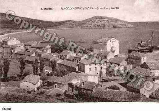 Ville de MACINAGGIO Carte postale ancienne