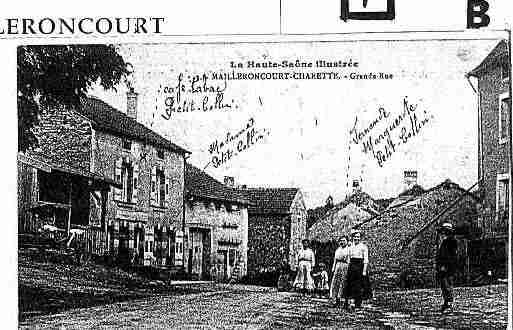 Ville de MAILLERONCOURT Carte postale ancienne Ville de MAILLERONCOURT Carte postale ancienne