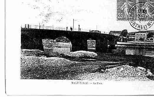 Ville de MALZEVILLE Carte postale ancienne Ville de MALZEVILLE Carte postale ancienne