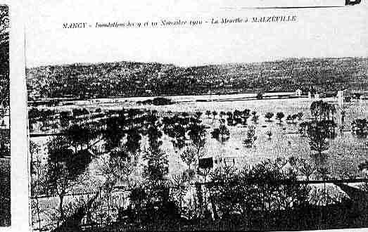 Ville de MALZEVILLE Carte postale ancienne