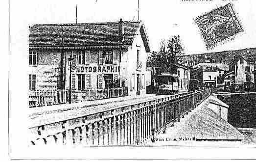 Ville de MALZEVILLE Carte postale ancienne