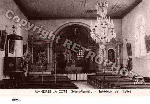 Ville de MANDRESLACOTE Carte postale ancienne Ville de MANDRESLACOTE Carte postale ancienne
