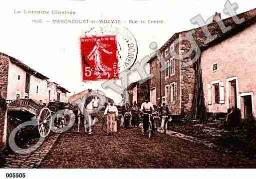 Ville de MANONCOURTENWOEVRE Carte postale ancienne Ville de MANONCOURTENWOEVRE Carte postale ancienne