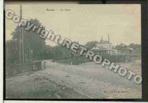 Ville de MARCHE Carte postale ancienne