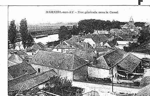 Ville de MAREUILSURAY Carte postale ancienne