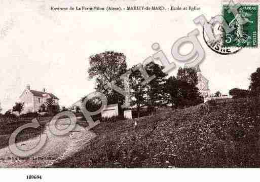 Ville de MARIZYSAINTMARD Carte postale ancienne