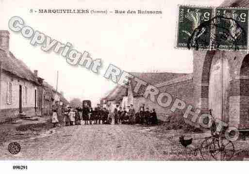 Ville de MARQUIVILLERS Carte postale ancienne Ville de MARQUIVILLERS Carte postale ancienne