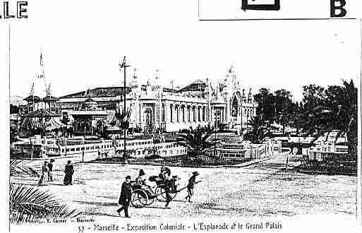 Ville de MARSEILLE Carte postale ancienne Ville de MARSEILLE Carte postale ancienne